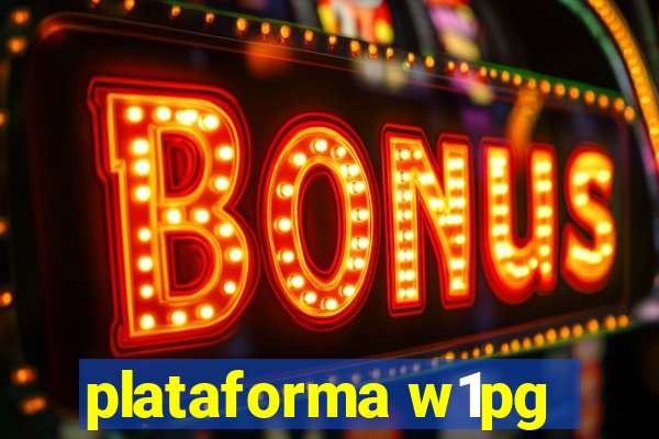 plataforma w1pg